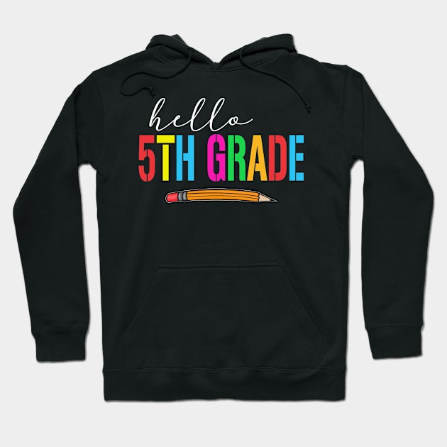 Hello 5th grade Hoodie by buuka1991